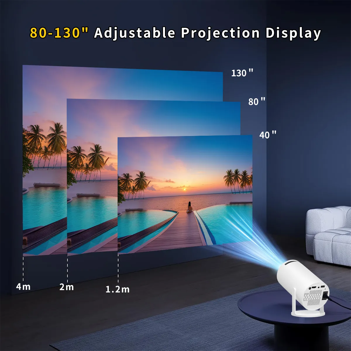 Portable Outdoor Projector